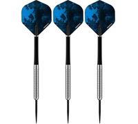 DESIGNA DARTS Ultralites V2 Darts | M3 | Twin Ring Grip Steel Tip Darts Set | 15g (D3510)