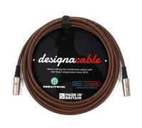 designacable.com 1.5m - Brown Flexible Midi Lead - Handmade in the UK using Van Damme XKE Cable & Rean NYS322 5 Pin DINs.