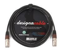 designacable.com 10m - Brown Shielded Neutrik Ethercon Lead - Handmade in the UK using Van Damme Tourcat Flexible Cat 5E & Neutrik NE8MC-1 Silver Ethercon Connectors.