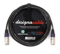 designacable.com 10m - Purple Shielded Neutrik Ethercon Lead - Handmade in the UK using Van Damme Tourcat Flexible Cat 5E & Neutrik NE8MC-1 Silver Ethercon Connectors.