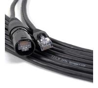 designacable.com 30m - Flexible Ethercon Cable - Handmade in the UK using FOX Flexible Cat5e F/UTP Network Cable & Sentinel Screened RJ45 TO RJ45 in a REAN Z Series Ethercon Housing.