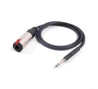 designacable.com Balanced 6.35mm Jack Socket to 4.4mm TRS Plug Cables - Handmade in the UK using Van Damme Pro-Patch XKE Cable & Neutrik NP3TT-P TT Bantam Jacks & NJ3FC6C Female Socket.