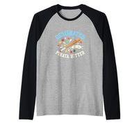 Designated Pinata Hitter Celebration Game Party Fun Raglan Baseball Tee