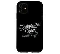 Designated Voter Democracy Voting Gift For Registered Voters Case for iPhone 11