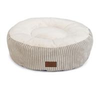 Designed By Lotte Cat Bed Ribbed Light Gray 50X50Cm Washable 30°C
