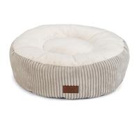 Designed By Lotte Cat Bed Ribbed Light Gray 50X50Cm Washable 30°C