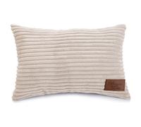 Designed By Lotte Dog Cushion Ribbed Light Gray 35X23X6 Cm Machine Washable