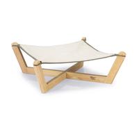 Designed By Lotte Hammock Gaia Wood Gray 51X51 Cm For Cats Ladder Space