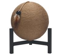 Designed By Lotte Kratzball Tyra For Cats 27X27X33Cm Jute Metal Sand