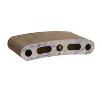 Designed By Lotte Kratzspielzeug Suvi Beige 46X25 Cm For Cats With Play Balls