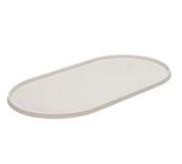 Designed by Lotte Oona Dog Bowl Place Mat Silicone Beige 55 x 30 x 1 cm