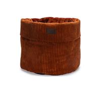 Designed by Lotte Ribbed Cat Bed Terracotta 50 x 50 x 35 cm