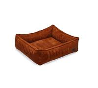 Designed by Lotte Ribbed Dog Bed Terracotta 65 x 60 x 20 cm