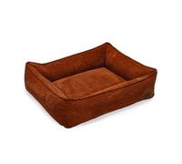 Designed by Lotte Ribbed Dog Bed Terracotta 80 x 70 x 22 cm
