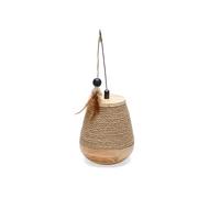 Designed by Lotte Tumble Mae Wooden Cat Toy, 15 x 15 x 18 cm