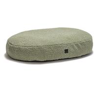 Designed by Lotte Yndis Oval Dog Cushion, Green, 100 x 70 x 15 cm