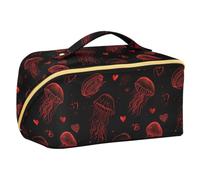 Designed Cosmetic Bags Dreamy Jellyfish Red Valentine S