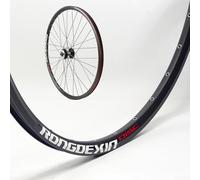 Designed for Durability The Robust Construction of This Lightweight Aluminum Alloy Mountain Bike Wheel Rim at 24 Inches (28 holes)