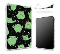Designed for iPad Mini 6 8.3 inch 2021 Mini 6th Generation Case, Transparent Back with Princess Frog, Slim Soft TPU Corner Protection Shockproof Bumper Cover