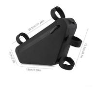 Designed for Mountain Biking Waterproof Triangle Frame Bag with Multiple Fixations and Easy Access Features