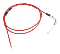 Designed for PE For PWK Carburetor Bucket Throttle Setups with Steel Wire and Rubber Sheath for Stable Functionality (Red)
