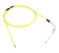 Designed for PE For PWK Carburetor Bucket Throttle Setups with Steel Wire and Rubber Sheath for Stable Functionality (Yellow)