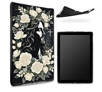 Designed for Samsung Galaxy Tab A7 Lite 8.7" 2021 (SM-T225/T220/T227) Case, Matte TPU Rubber Back with Faith Jesus, Slim Rubber Soft Silicone Shockproof Protective Cover