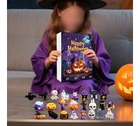 Designed Halloween with 24 Diorama Figures Advent for Resin Decoration Plus Parties Created of Sturdy Home Component Calendar((Part C))