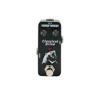 Designed/Made in Taiwan, Part of the MINI pedal series Classical Drive MINI Pedal - Vintage Overdrive, True Bypass, Analog Circuitry, Drive & Level Controls, Compact Design