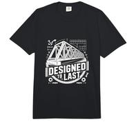 Designed to Last Structural Engineer Comfort Colors Adult Heavyweight T-Shirt