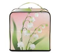 Designed Toiletry Bag with dividers Lily of The Valley