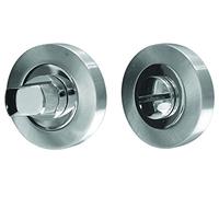 Designer Bathroom Turn and Release Polished Chrome and Satin Chrome - from e-hardware