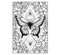 Designer Boutique - Apple Blossom Flutters - Clear Stamp
