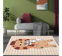 Designer Carpet Modern rug 80x250cm Cute cartoon lion Bordered, Soft,Machine washable 80x250cm