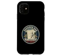 Designer Dad Graphic Design Creative Art UX Father's Day Case for iPhone 11