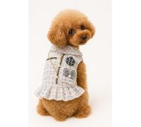 Designer Dog Dress for Small Dogs Puppy Teacup | Cute Stylish Pet Outfit - Luxury Puppy Clothes for French Bulldog, Chihuahua, Dachshund, Maltese, Yorkie, Cats - Fashion Apparel