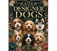 Designer Dogs Volume 2: Doodles & Poodle Mixes Adult Coloring Book