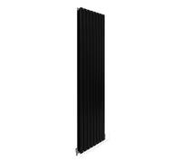 Monster Shop Designer Flat Panel Radiator 1800 X 560Mm Matt Black, Black