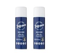 Dēsignēr Frāgrānces - 2 pack Blast Can Air Freshener, Raspberry and Bitter Orange with Honey and Amber, 300ml. (2x Savore (Blue))
