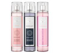 Designer Fragrances 3 Pack Assorted Bundle - Tu Est Belle - Good Lady - Missie - Women's Feminine Body Mist Sprays - For Silky Soft, Beautifully Smelling Divine & Fresh Skin, Great Gifts - 250ml