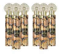 Designer Fragrances 6 Pack 300ml Air Freshener Spray | Luxury Home & Car Fragrance | Natural Oil Fragrance | Eliminates Odours & Freshens Air (Zahoor Al Lail)