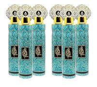 Designer Fragrances Air Freshener Spray 6×300ml - Luxury Natural Scents, Long-Lasting Odour Eliminator for Home, Car & Office - Premium Arabian Inspired Collection (Elham)