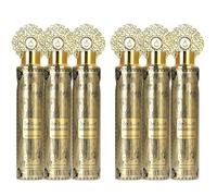 Designer Fragrances Air Freshener Spray 6×300ml - Luxury Natural Scents, Long-Lasting Odour Eliminator for Home, Car & Office - Premium Arabian Inspired Collection (Khashab And Oud)