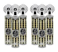 Designer Fragrances Air Freshener Spray 6×300ml - Luxury Natural Scents, Long-Lasting Odour Eliminator for Home, Car & Office - Premium Arabian Inspired Collection (Zahoor Al Madaen)