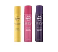 Designer Fragrances Body Spray Set 3 x 100ml - Daisee, Peony & Orchyd - Long Lasting Instant Freshness Sprays - Floral, Fruity & Sensual Scents