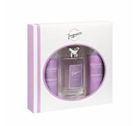 Designer Fragrances Mysterious Gift Set, Body Spray, Instant Fresh, Purple