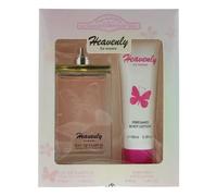 Designer French Collection Heavenly Eau De Parfum 90ml Gift Set 90ml & 90ml Body Lotion
