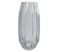 Designer Glass Vases, 30cm Clear Contemporary