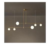 Designer Gold Copper LED Pendant Lights Dining Table Home Glass Globe Ceiling Pendant Lights,Wall lamp