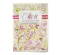 Designer Greetings Premier Collection Mother’s Day Card - Radiant Love (1 Card with Pink Envelope)